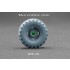 1/35 Modern ZIL 131 Sagged Wheel set for ICM kits