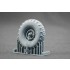 1/35 Modern Unimog 404 11.0R20 X v2 Sagged Wheel set for ICM/AK/Revell kits