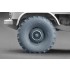 1/35 Modern Unimog 404 11.0R20 X v2 Sagged Wheel set for ICM/AK/Revell kits