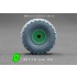 1/35 Modern HIMARS Sagged Wheel set for Foreart kits