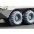 1/35 Modern BTR-80 APC Sagged Wheels DT-126 set for Trumpeter kits