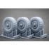 1/72 Modern HIMARS Ordinary Wheel set for Meng/Foreart kits