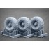 1/72 Modern HIMARS CTIS Sagged Wheel set for Meng/Foreart kits