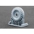 1/72 Modern URAL-4320 Sagged Wheel set for HobbyBoss/ICM kits