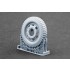 1/24 Opel Blitz Late Type Disc V1 Weighted Wheels for Italeri Kit