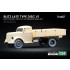 1/24 Opel Blitz Late Type Disc V1 Weighted Wheels for Italeri Kit