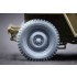1/35 WWII US WiLLYSMB Sagged Wheel set (universal)