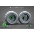 1/35 WWII ZIS-5 Sagged Wheel set for HobbyBoss kits
