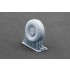 1/35 M1/M114 Early WWII Ordinary & Weighted Wheels for Bronco/Italeri Kits