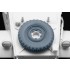 1/35 Kubelwagen Type 82 Englebert Ordinary Wheels for Meng/Tamiya Kits