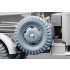 1/35 WWII Land Utility Tractor Standard N Sagged Wheel set 1935 v2 for MiniArt kits