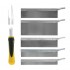 Saw Set: #5 Handle and 7 Saw Blades (8pcs)
