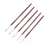 Pure Sable Brush Set (000, 00, 0, 1, 2) 5pcs