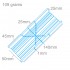 Mitre Box (Aluminium) for Razor Saws (140mm)