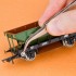 Extra Fine Curved Stainless Steel Tweezers (115mm)