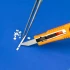 Straight Tip Stainless Steel Tweezers (175mm)