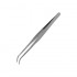 Strong Curved Stainless Steel Tweezers (175mm)