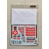 1/24 Ford Sierra RS500 88 Texaco Decal