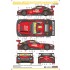 1/24 Mercedes AMG GT FIA GT Cup Macau 18 #888 Decal
