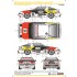 1/24 Mitsubishi Starion Gr.A Macau Guia 87 Team Ralliart Aus Decal