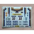 1/24 Mitsubishi Lancer 2000 Turbo HongKong-Beijing Rally 85 Decal