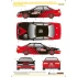 1/24 Toyota Corolla Levin AE92 Gr.A JTC 89 Team ADVAN Decal