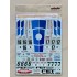 1/24 Toyota Corolla Levin AE92 Gr.A JTC 89 FET Racing Team Decal