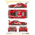 1/24 Mercedes AMG GT SPA 24H 16 #88 AKKA ASP Decal