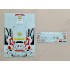 1/24 Mercedes AMG GT3 FIA GT WC Macau 19 Team Craft-Bamboo Racing #88 Decal