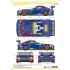 1/24 Mercedes AMG GT3 FIA GT WC Macau 19 Team Craft-Bamboo Racing #88 Decal
