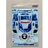1/24 Audi R8 LMS Cup Sepang 2016 AAPE / Phoenix Racing Asia Decal