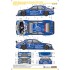 1/24 AMG Mercedes C-Class DTM 1995 Zakspeed Mercedes #17 Decal w/Resin Rim