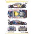 1/24 Audi R8 LMS evo GT3 Macau GT Cup 2020 Sport Asia Team X Works Chrome Decal