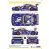 1/24 Mercedes AMG GT Evo Macau GT Cup 22 Craft-Bamboo Racing #77 Chrome Decal