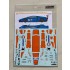 1/24 LB-WORKS Lamborghini AVENTADOR Ver.1 Gulf Decal