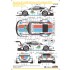 1/24 Porsche 911 RSR FIA WEC 24 H of Le mans 2019 GT Team #93 & #94 Decal
