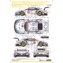 1/24 Porsche 911 RSR IMSA SCC Motul Petit Le Mans 2018 Porsche GT Team Decal