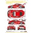 1/24 Porsche 911 RSR IMSA SCC Motul Petit Le Mans 2019 Porsche GT Team Decal