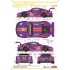 1/24 Porsche 911 RSR FIA WEC 24 H of Le mans 2020 Team Project 1 #57 Decal