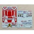 1/24 Toyota Corona EXiV JTCC 1995 Toyota Team TOM'S Decal