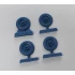 Wheels for 1/35 Volkswagen Type 82E/825 Pick Up (Front and Rear)