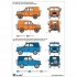 1/35 Decals for UAZ-469 in Czech & Czechoslovak Service for Trumpeter kit