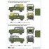 1/35 Decals for UAZ-469 in Czech & Czechoslovak Service for Trumpeter kit