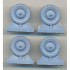 1/35 Military Volkswagen (VW) Beetle Wheels (4 wheels)