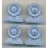 1/35 Military Volkswagen (VW) Beetle Wheels (4 wheels)