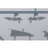 1/700 Zeppelin Q Class Airship with BE2c Biplanes