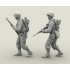 1/35 US Infantry Officer and Infantryman (2 figures)