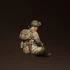 1/35 US Army Airborne Machine Gunner 30 caliber for Sherman
