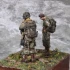 1/35 1 Lieutenant and US Army Airborne, D-Days 1944 (2 figures)
