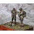 1/35 1 Lieutenant and US Army Airborne, D-Days 1944 (2 figures)